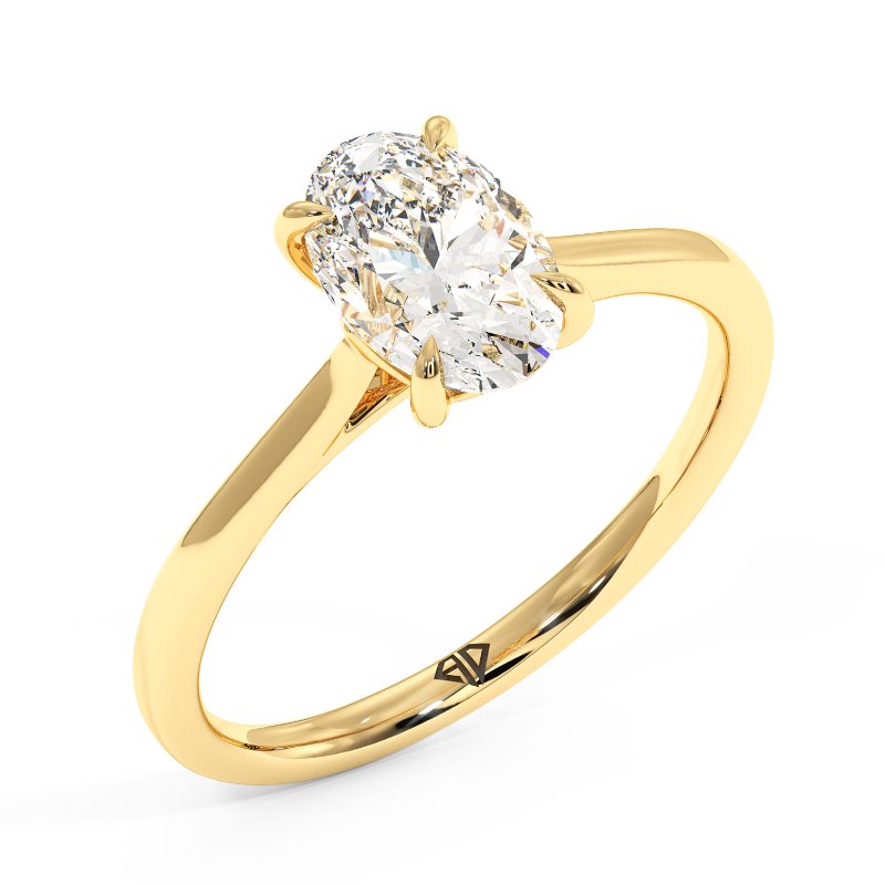 18K Yellow Gold Elodie Engagement Ring