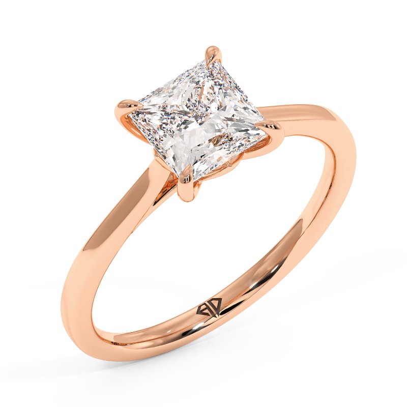 18K Rose Gold Elodie Engagement Ring