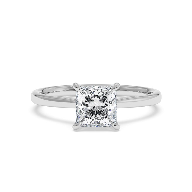 18K White Gold Elodie Engagement Ring