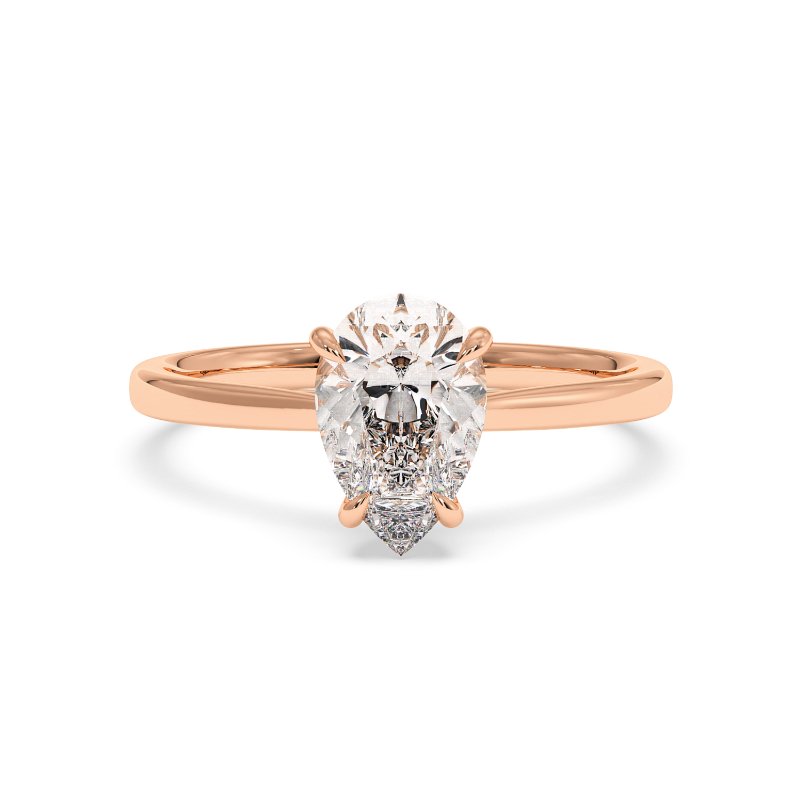 18K Rose Gold Elodie Engagement Ring