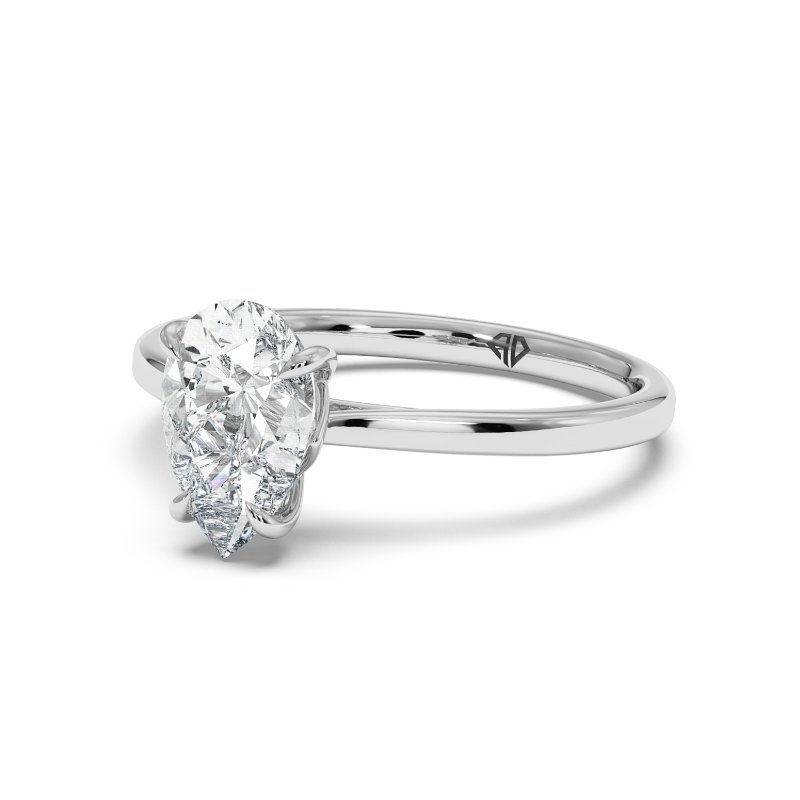 18K White Gold Elodie Engagement Ring