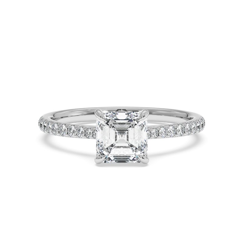 Platinum Avalyn Engagement Ring