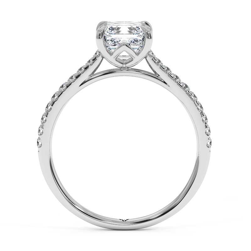 18K White Gold Avalyn Engagement Ring