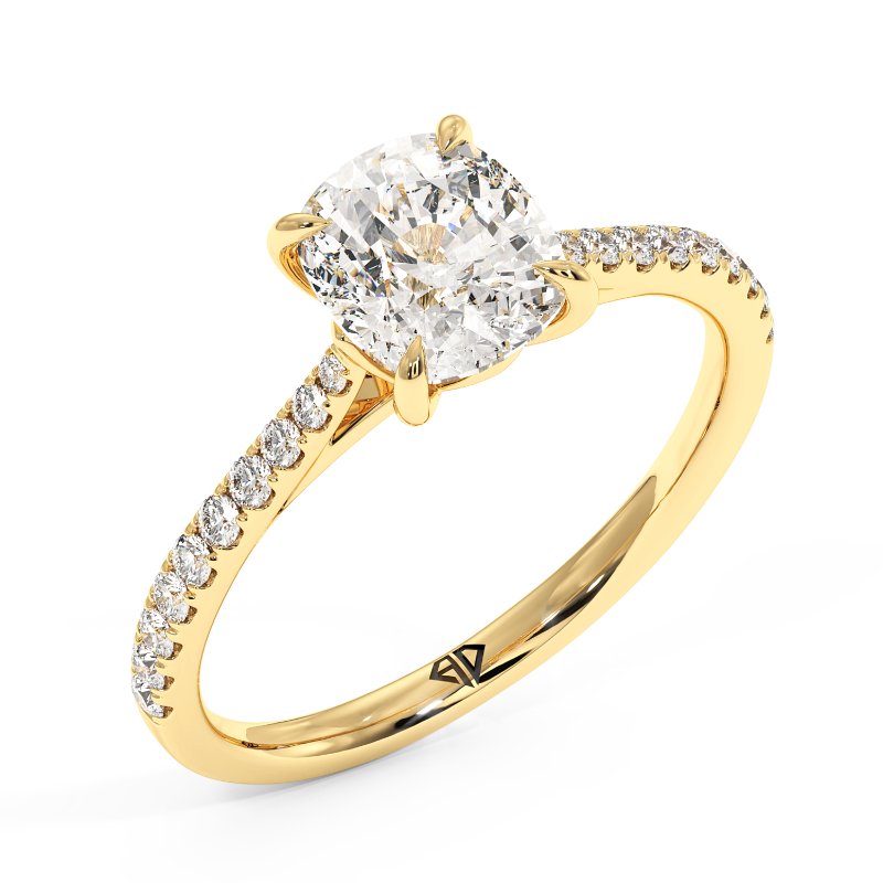 18K Yellow Gold Avalyn Engagement Ring