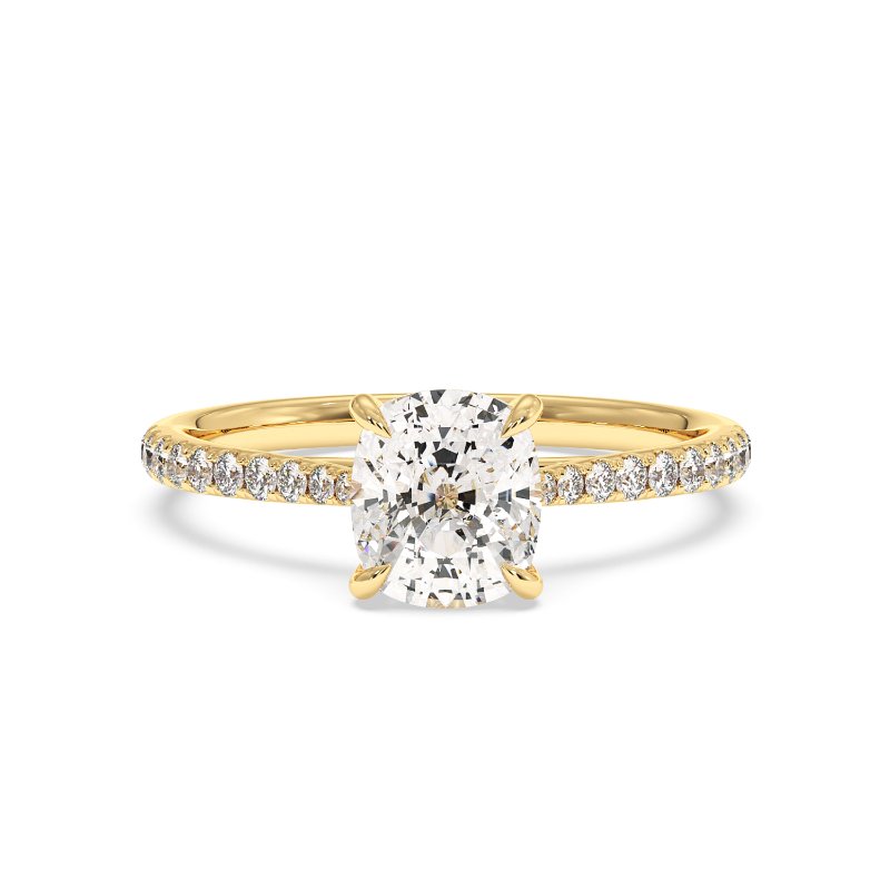 18K Yellow Gold Avalyn Engagement Ring