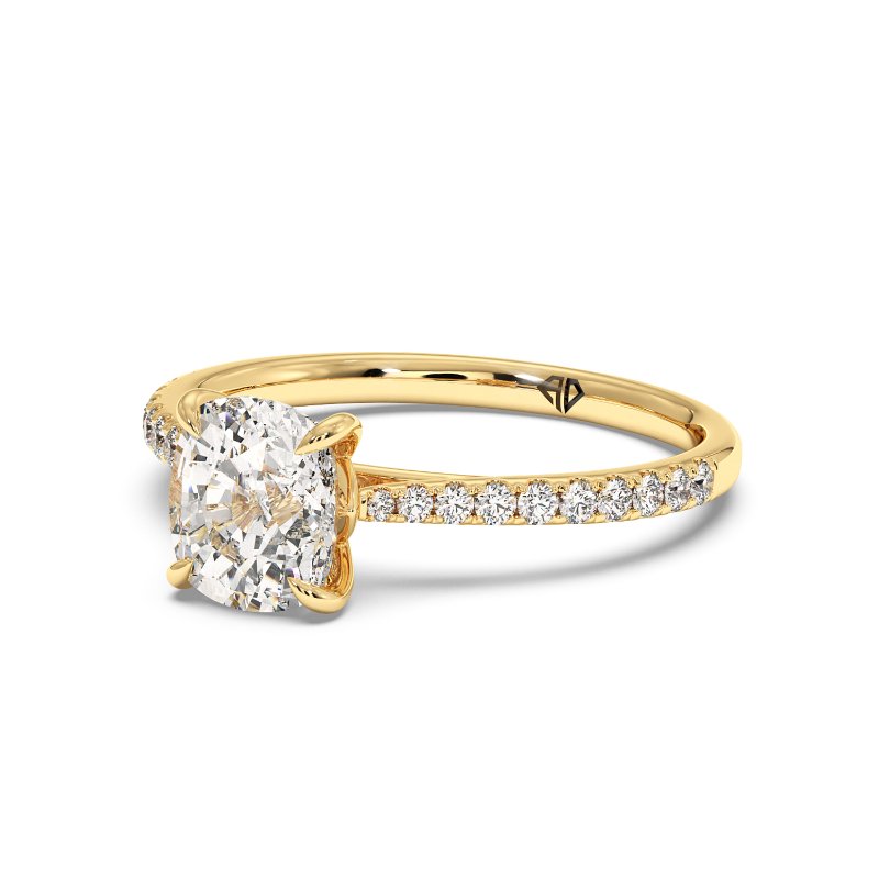 18K Yellow Gold Avalyn Engagement Ring