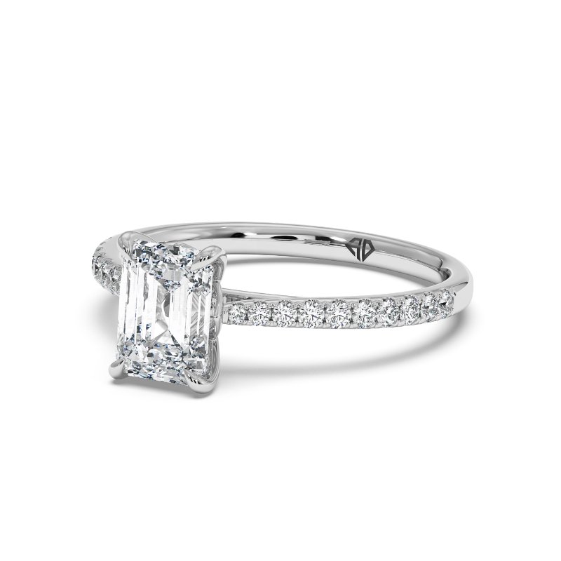 18K White Gold Avalyn Engagement Ring