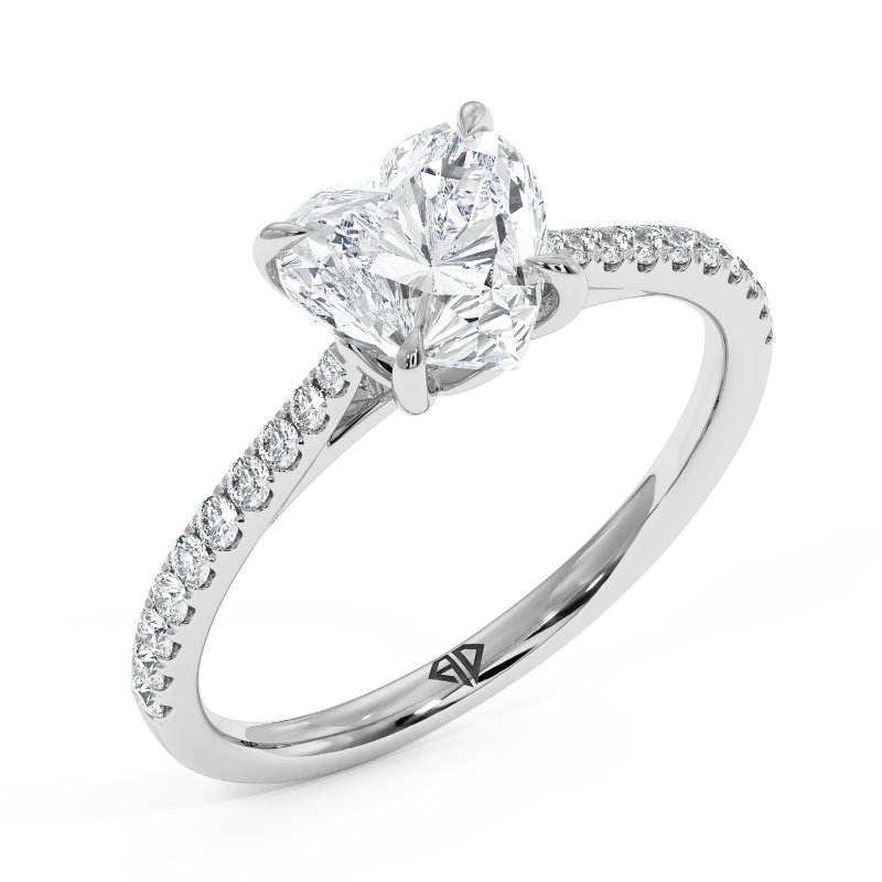 Platinum Avalyn Engagement Ring