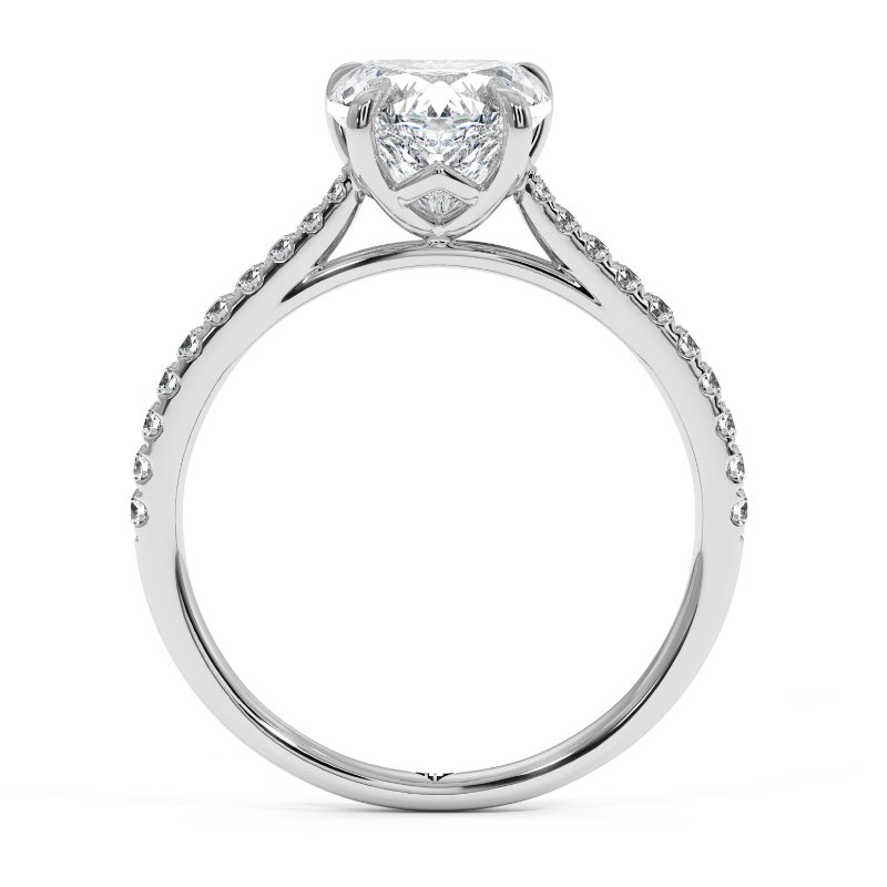 Platinum Avalyn Engagement Ring