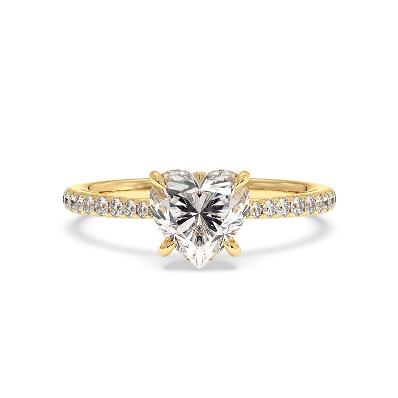 18K Yellow Gold Avalyn Engagement Ring