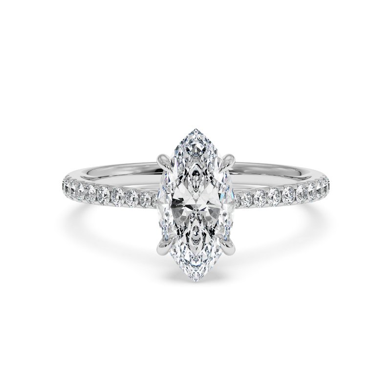 Platinum Avalyn Engagement Ring