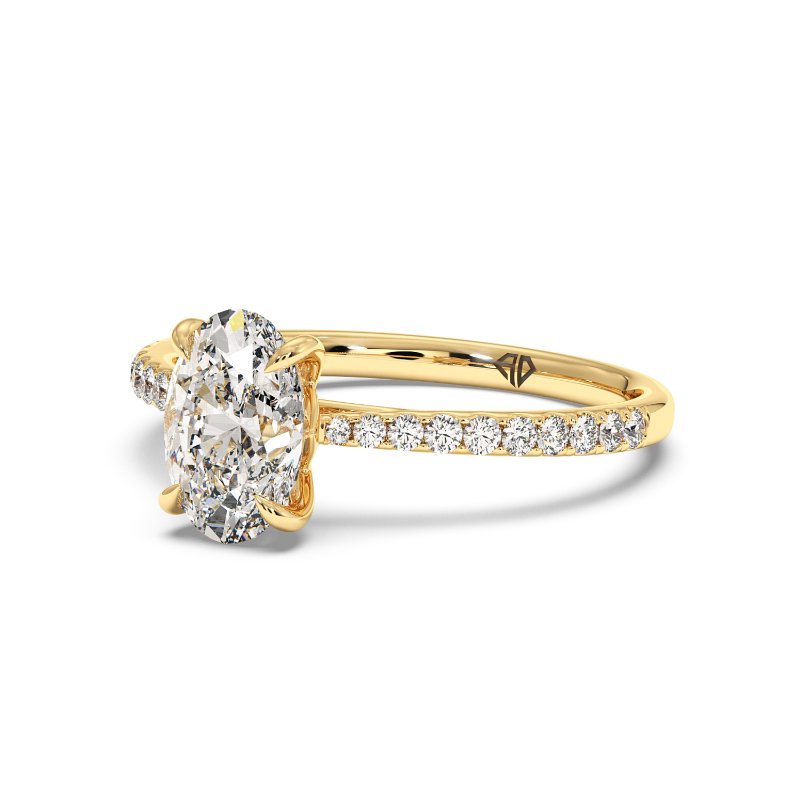 18K Yellow Gold Avalyn Engagement Ring