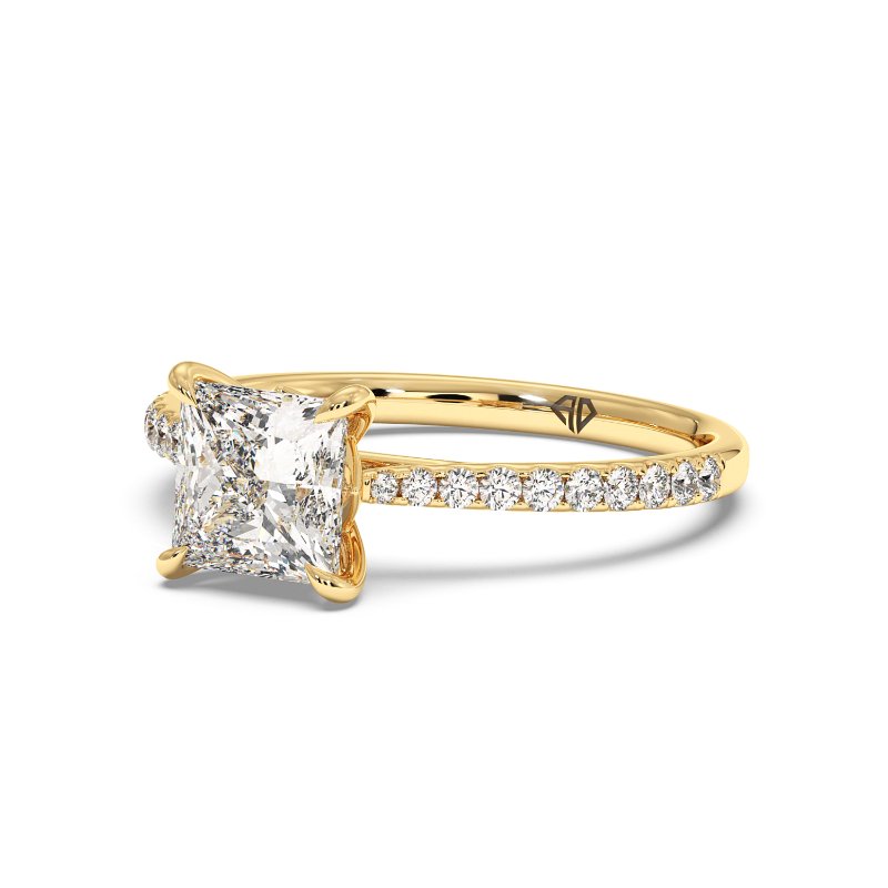 18K Yellow Gold Avalyn Engagement Ring