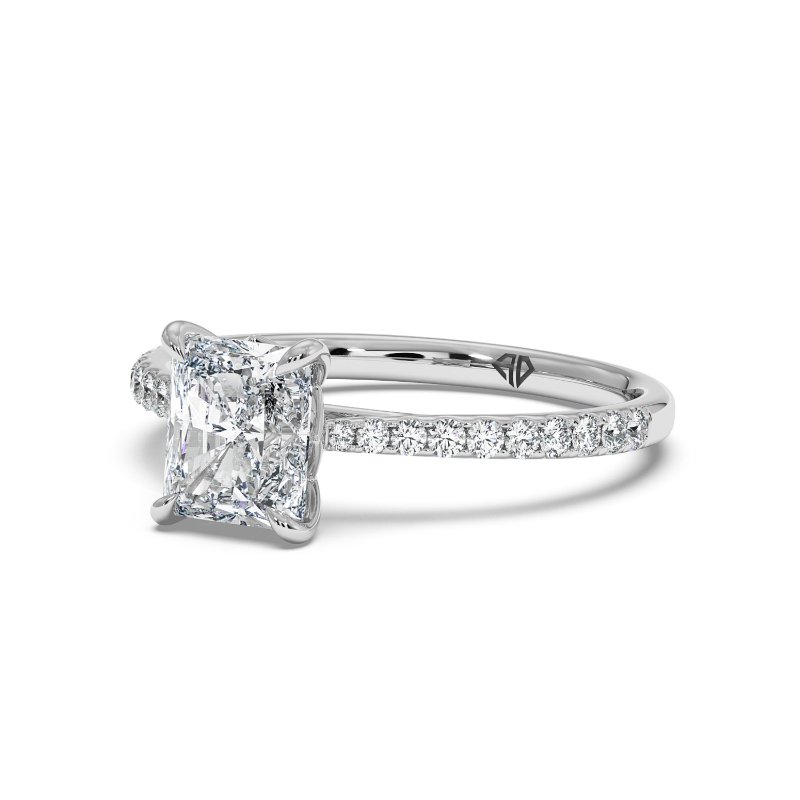 18K White Gold Avalyn Engagement Ring