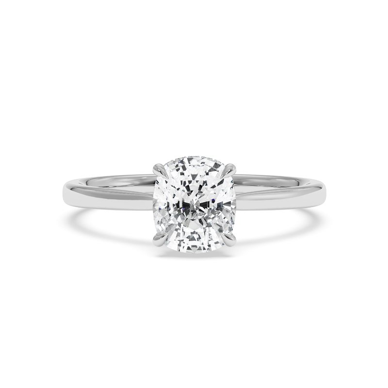 18K White Gold Aaliyah Engagement Ring