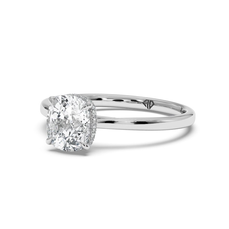 18K White Gold Aaliyah Engagement Ring