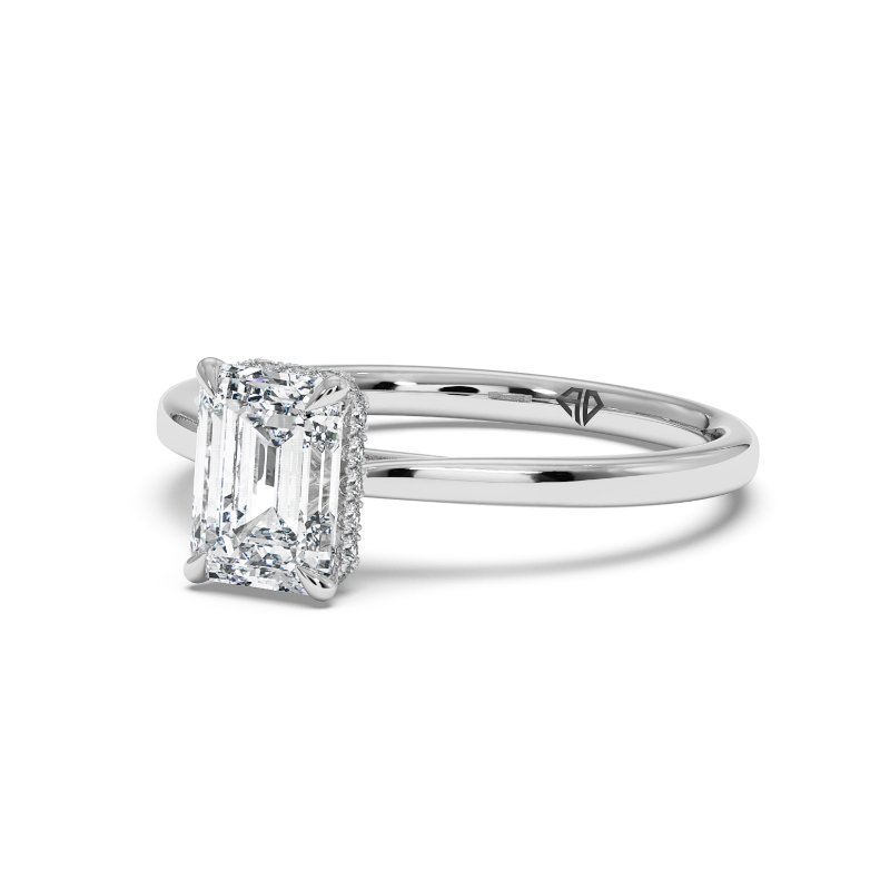 18K White Gold Aaliyah Engagement Ring