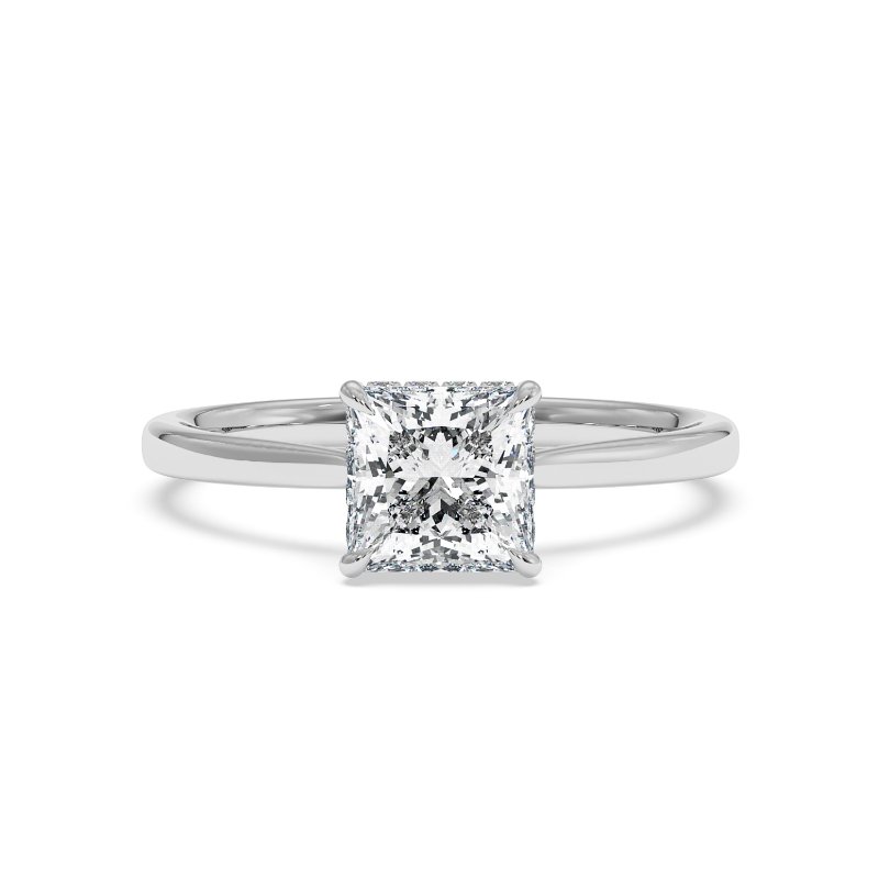 18K White Gold Aaliyah Engagement Ring