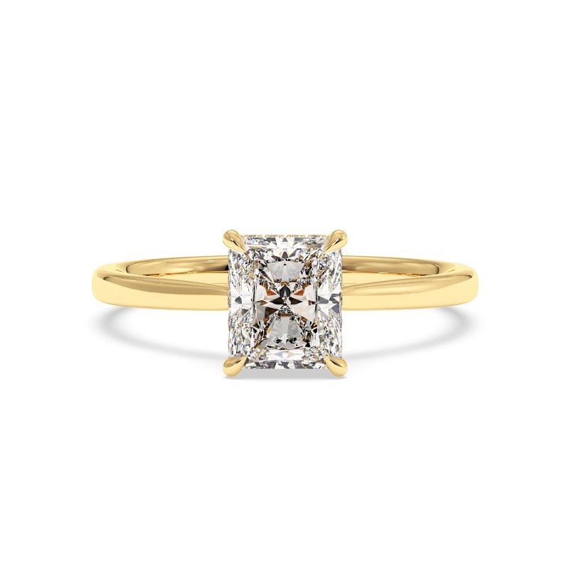 18K Yellow Gold Aaliyah Engagement Ring