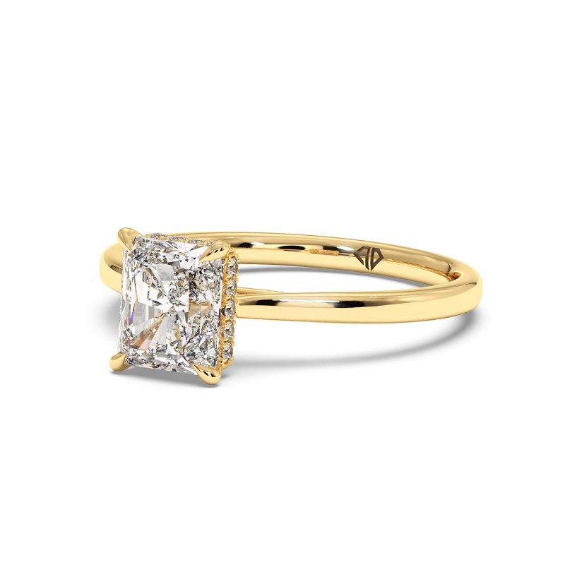 18K Yellow Gold Aaliyah Engagement Ring