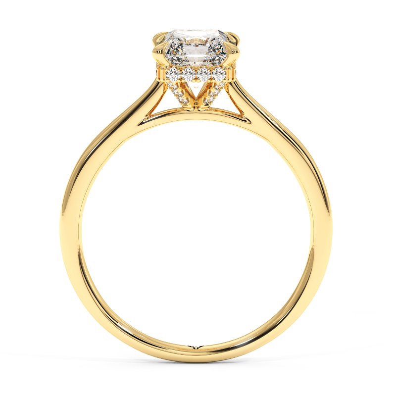 18K Yellow Gold Aaliyah Engagement Ring