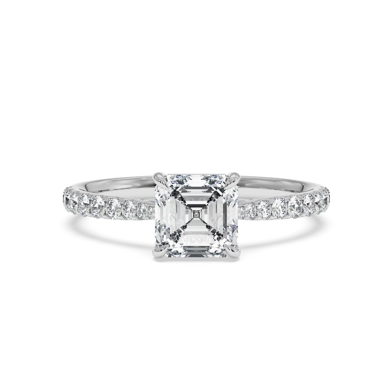 18K White Gold Juliette Engagement Ring