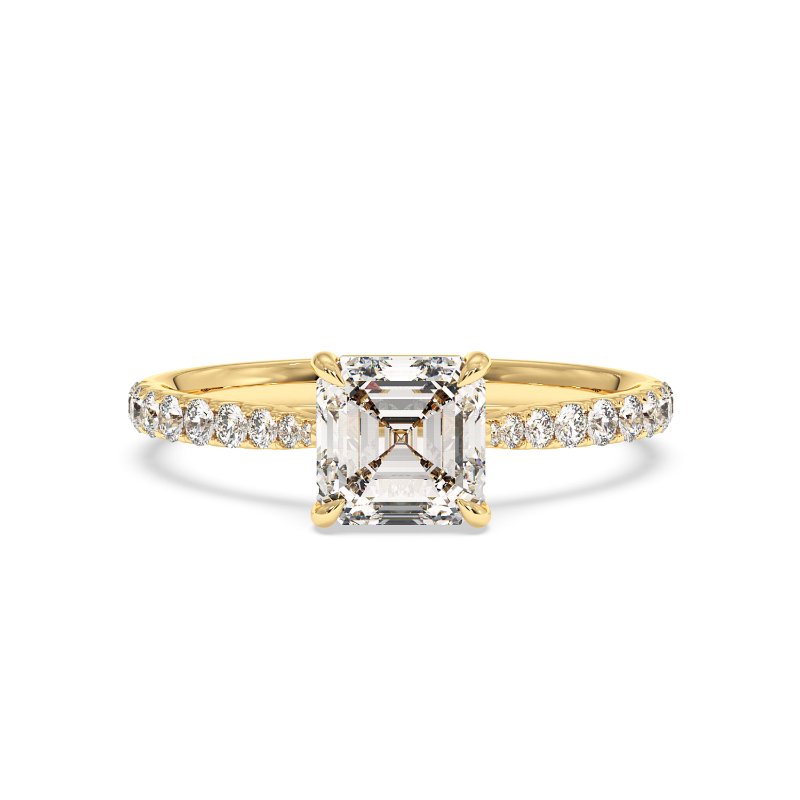 18K Yellow Gold Juliette Engagement Ring