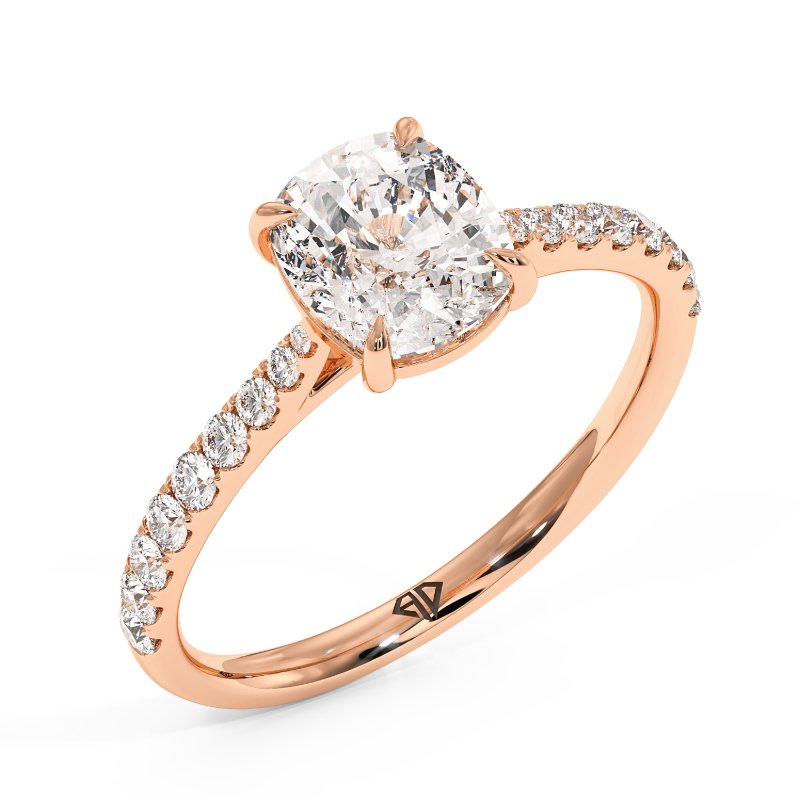 18K Rose Gold Juliette Engagement Ring