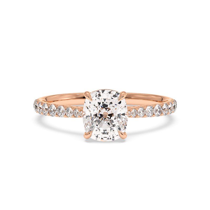 18K Rose Gold Juliette Engagement Ring