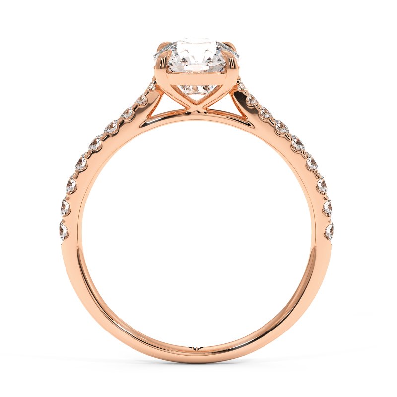 18K Rose Gold Juliette Engagement Ring