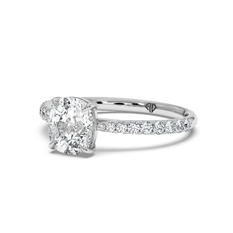 18K White Gold Juliette Engagement Ring