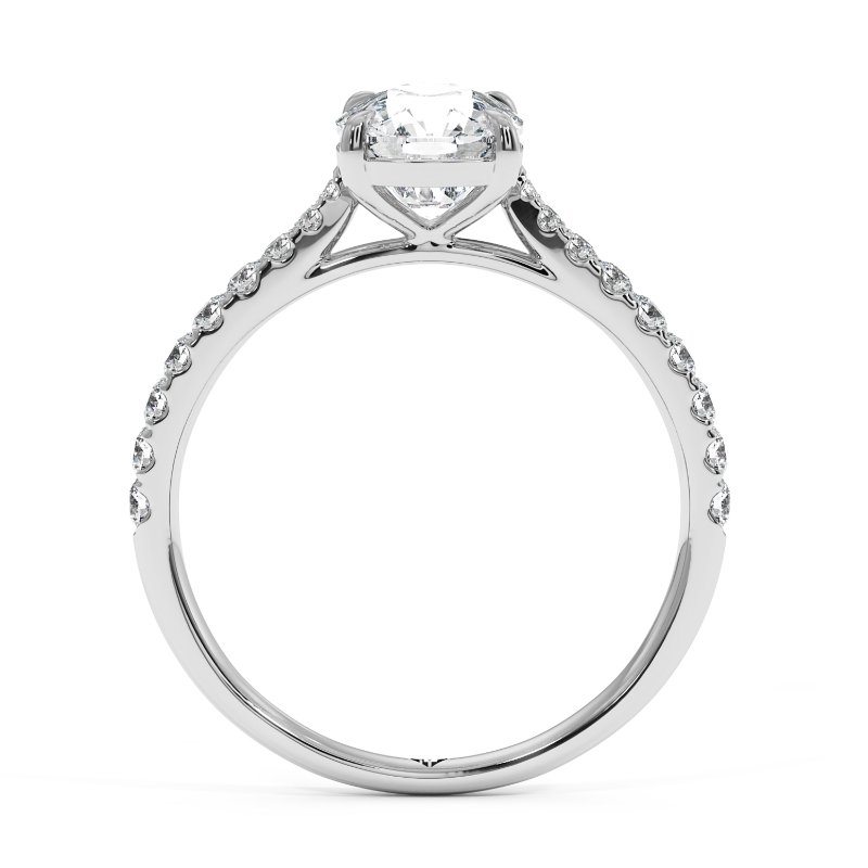 18K White Gold Juliette Engagement Ring