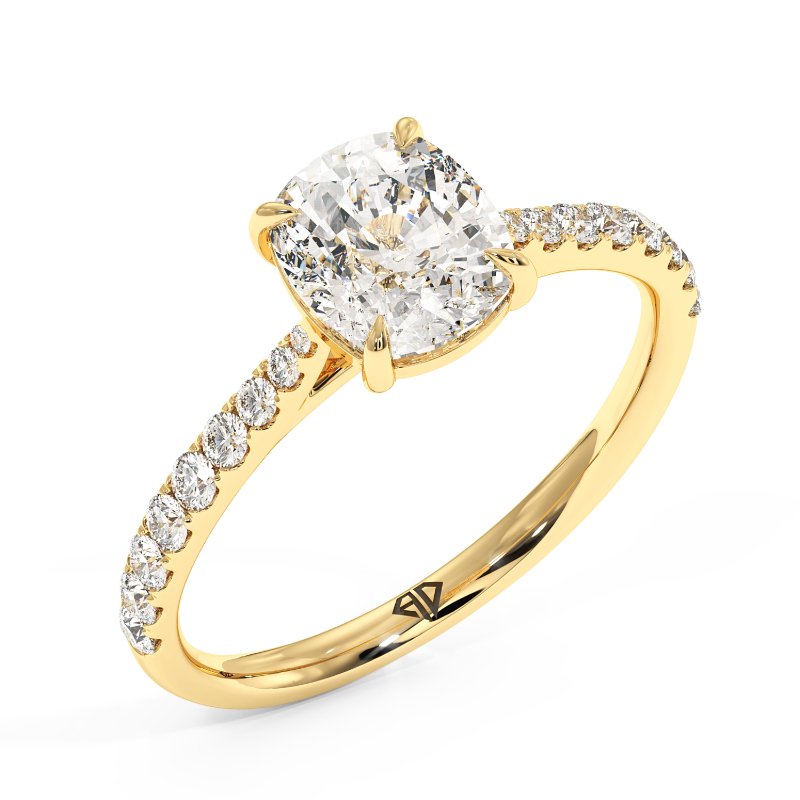 18K Yellow Gold Juliette Engagement Ring