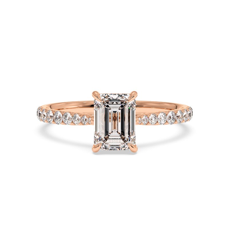 18K Rose Gold Juliette Engagement Ring