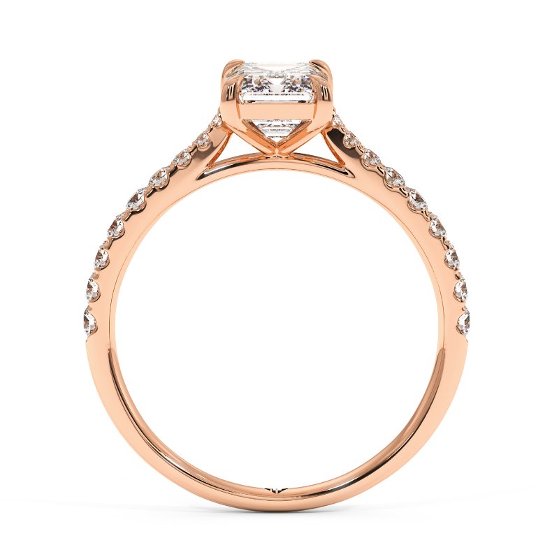 18K Rose Gold Juliette Engagement Ring