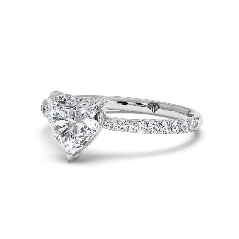 18K White Gold Juliette Engagement Ring