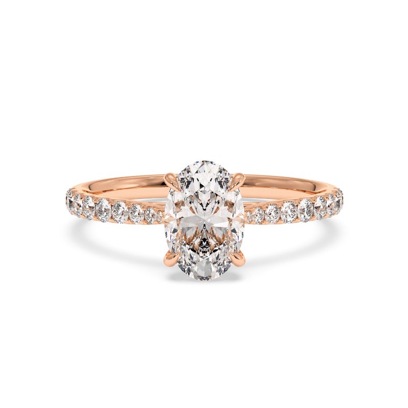 18K Rose Gold Juliette Engagement Ring