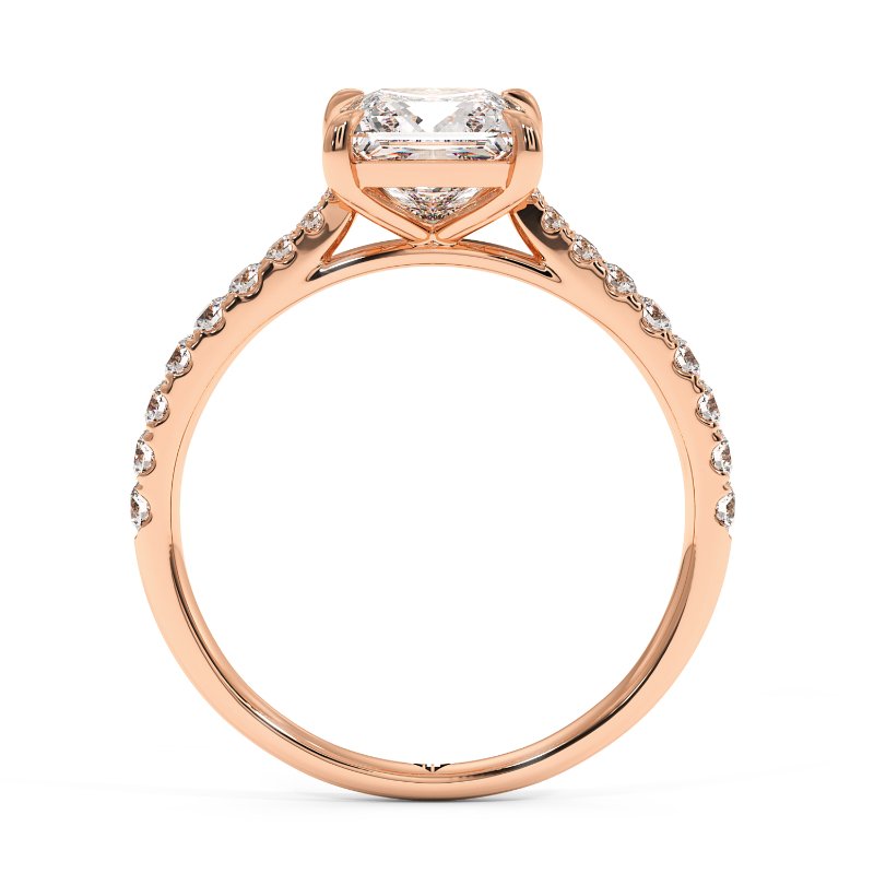 18K Rose Gold Juliette Engagement Ring