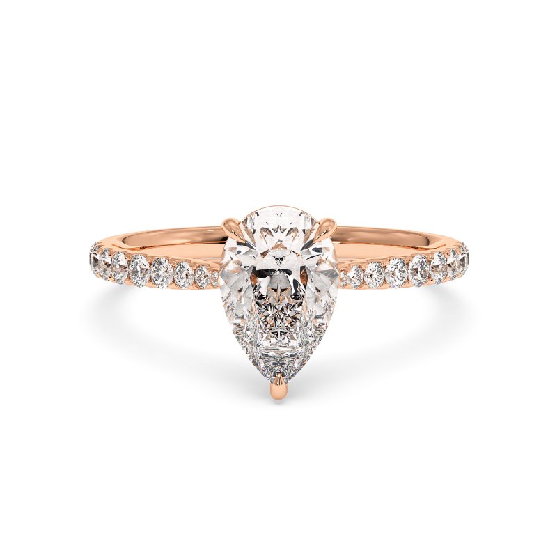 18K Rose Gold Juliette Engagement Ring