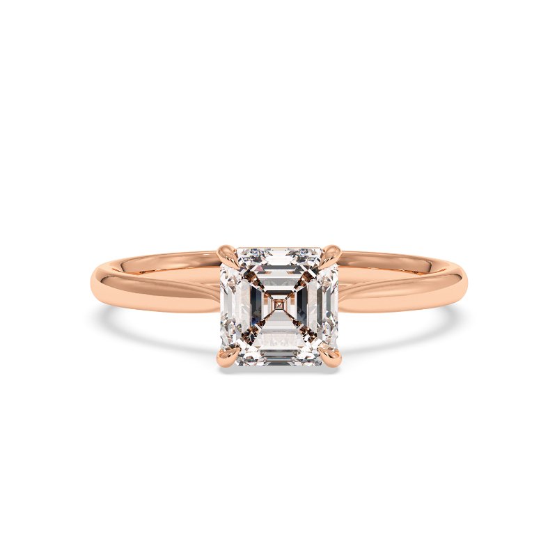 18K Rose Gold Adeline Engagement Ring