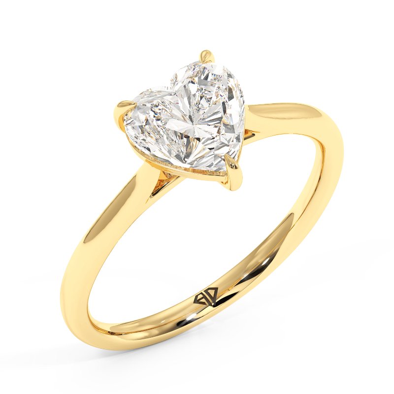 18K Yellow Gold Adeline Engagement Ring