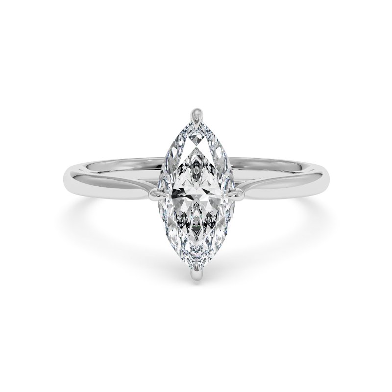 18K White Gold Adeline Engagement Ring