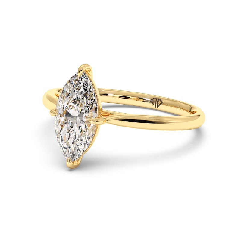 18K Yellow Gold Adeline Engagement Ring