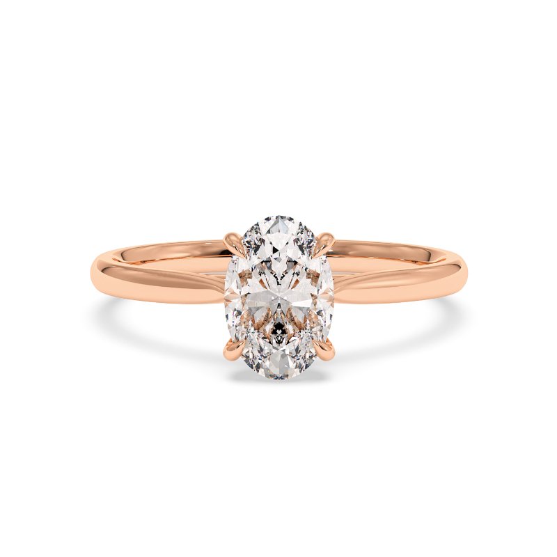 18K Rose Gold Adeline Engagement Ring