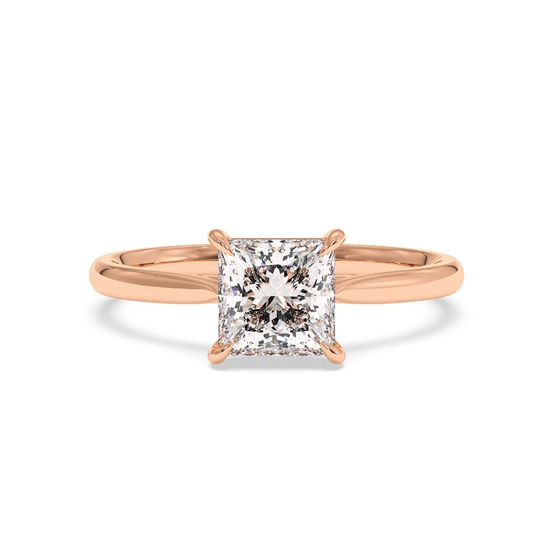 18K Rose Gold Adeline Engagement Ring