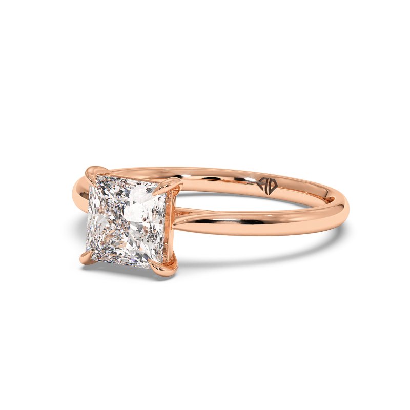 18K Rose Gold Adeline Engagement Ring