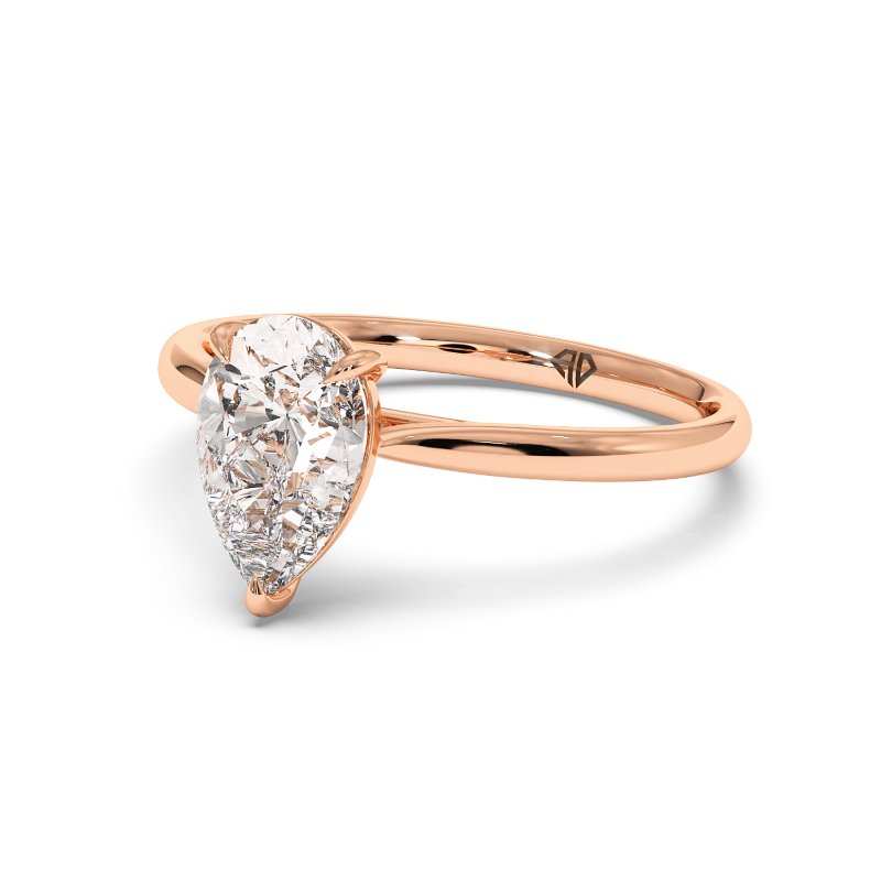 18K Rose Gold Adeline Engagement Ring