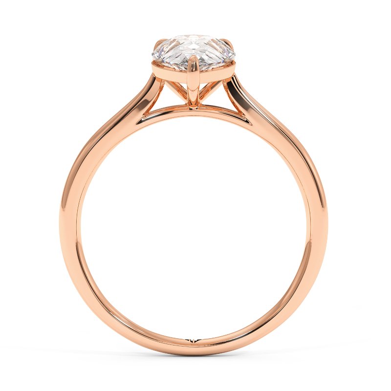 18K Rose Gold Adeline Engagement Ring