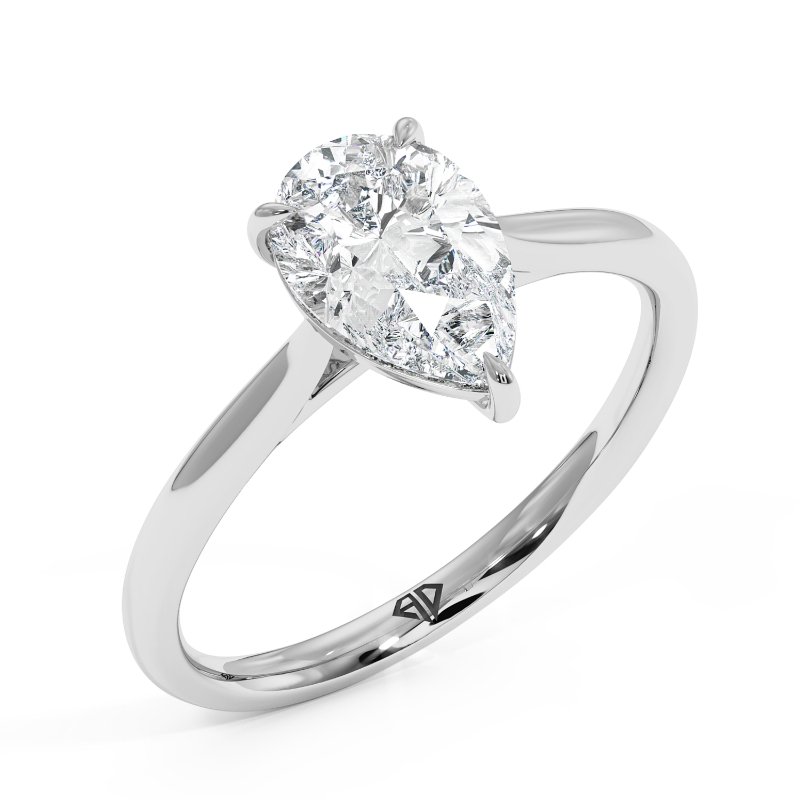 Platinum Adeline Engagement Ring