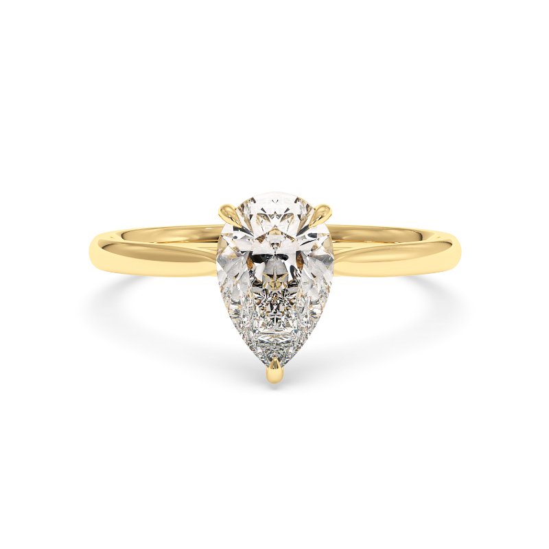 18K Yellow Gold Adeline Engagement Ring